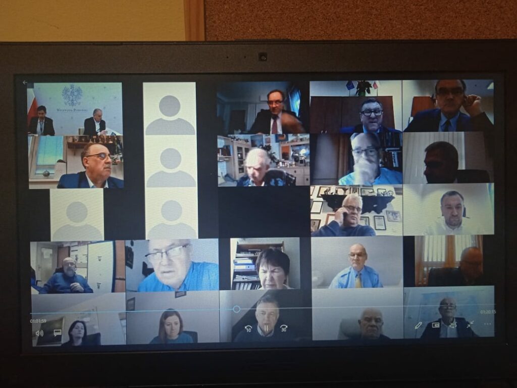 Posiedzenie Wojewódzkiej Rady Dialogu Społecznego w Gdańsku w dniu 14.12.2021r.